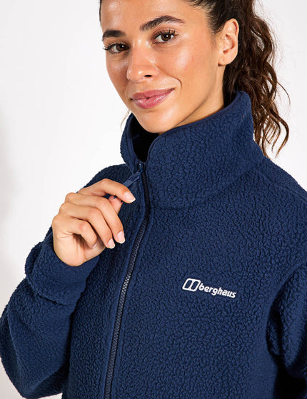 Berghaus Hawksker Half Zip Sherpa Fleece - Duskimage3- The Sports Edit