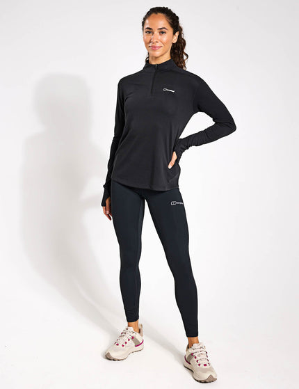 Berghaus Ivyhill Half Zip - Jet Blackimage4- The Sports Edit