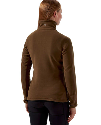 Prism 2.0 Micro Half Zip Fleece - Bark Brown
