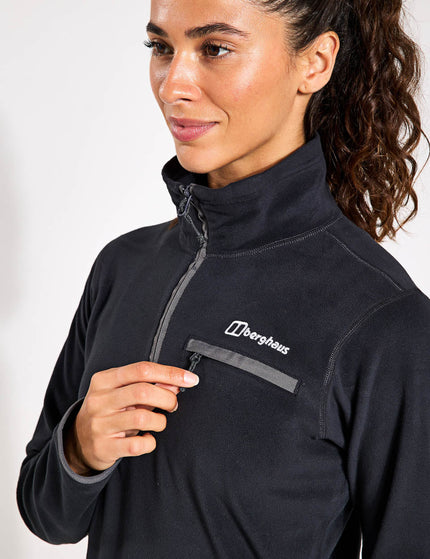 Berghaus Prism 2.0 Micro Half Zip Fleece - Jet Blackimage3- The Sports Edit