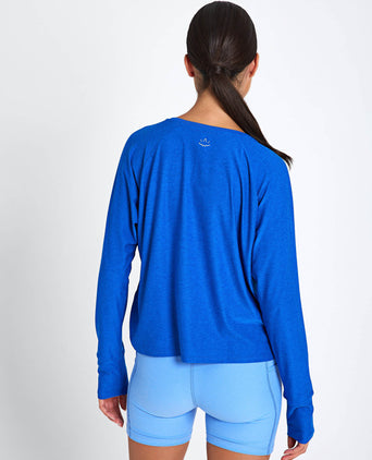 Featherweight Daydreamer Pullover - Court Blue Heather
