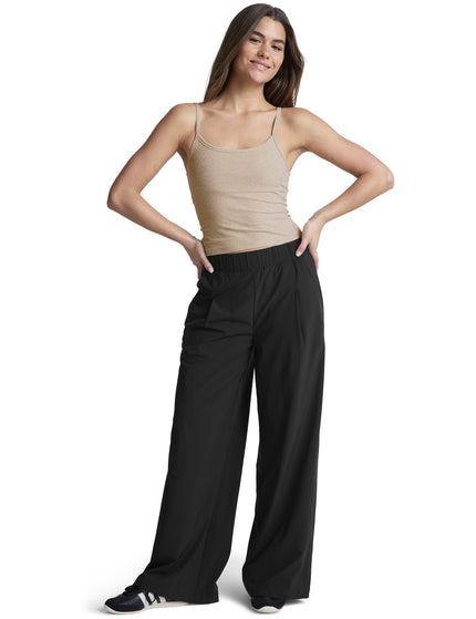 Beyond Yoga Easy Wide Leg Pant 31" - True Blackimages5- The Sports Edit