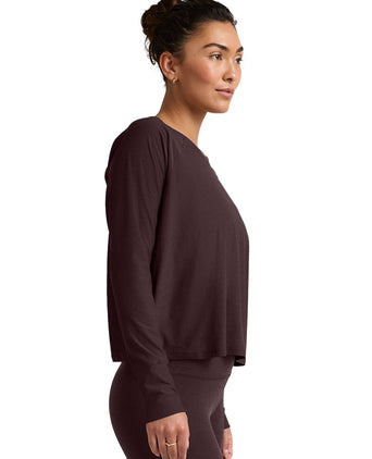Featherweight Daydreamer Pullover - Dark Chocolate Heather
