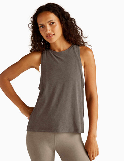 Beyond Yoga Featherweight Rebalance Tank - Soft Umber Heatherimage1- The Sports Edit