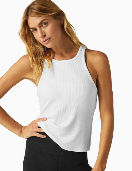 Beyond Yoga Formation Tank - Whiteimage1- The Sports Edit