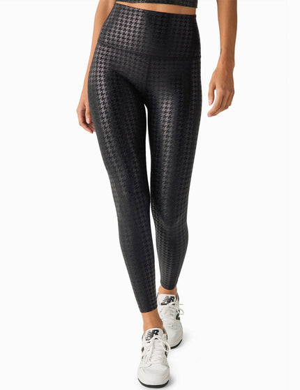 Beyond Yoga Caught In The Midi High Waisted Legging - Houndstooth Blackimage1- The Sports Edit