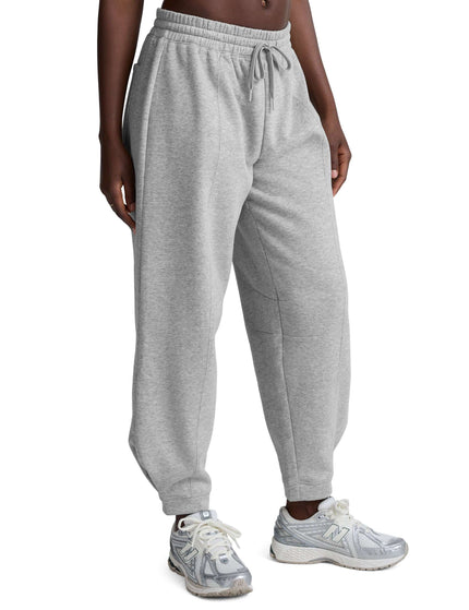 Beyond Yoga LuxeFleece Barrel Sweatpant - Light Heather Greyimages2- The Sports Edit