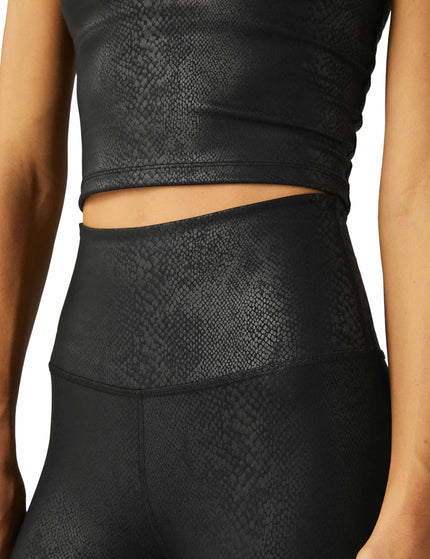 Beyond Yoga PowerShine High Waisted Midi Legging - Viper Blackimage3- The Sports Edit