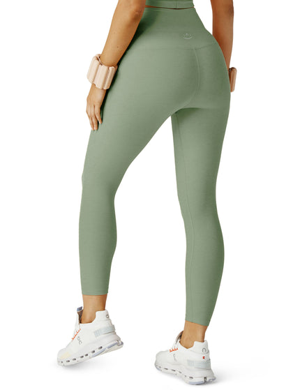 Beyond Yoga Spacedye Caught In The Midi High Waisted Legging - Minty Slate Heatherimage3- The Sports Edit