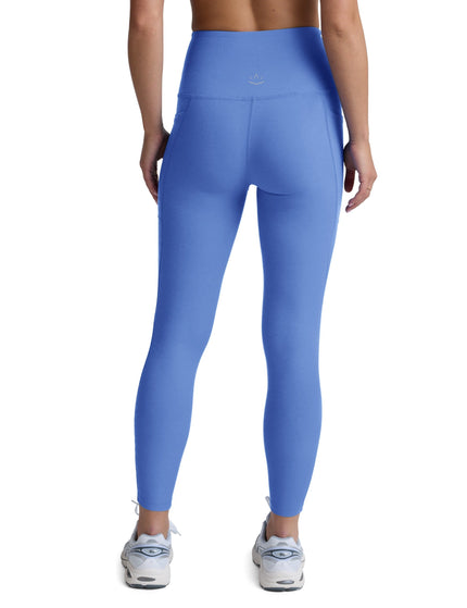Beyond Yoga Spacedye Out Of Pocket High Waisted Midi Legging - Wild Flower Blue Heatherimages2- The Sports Edit