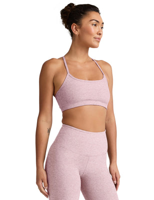 Spacedye Slim Racerback Bra - Blush Blooms Heather