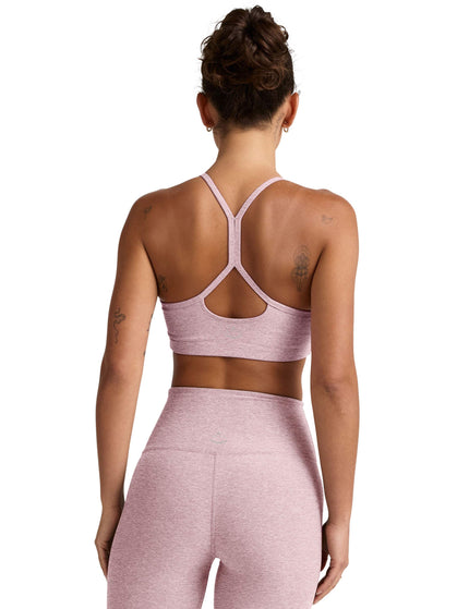 Beyond Yoga Spacedye Slim Racerback Bra - Blush Blooms Heatherimages3- The Sports Edit