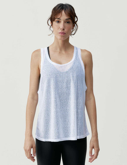 BORN Ada Tank Top - Whiteimage1- The Sports Edit