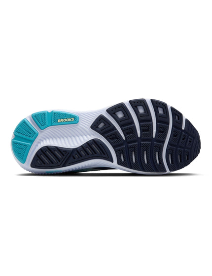 Brooks Ghost 17 - Navy/Green/Turquoiseimage5- The Sports Edit