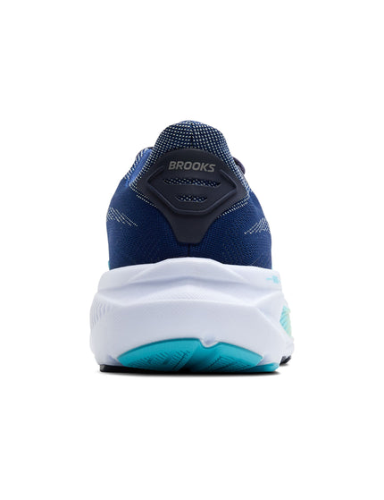 Brooks Ghost 17 - Navy/Green/Turquoiseimage4- The Sports Edit