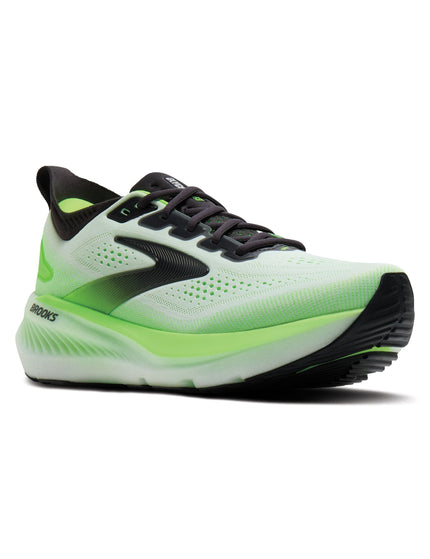 Brooks Glycerin 23 - White/Phantom/Green Geckoimages2- The Sports Edit