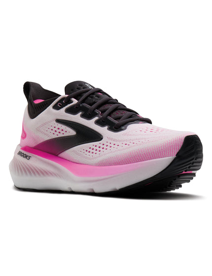 Brooks Glycerin 23 - White/Phantom/Cyber Pinkimages2- The Sports Edit