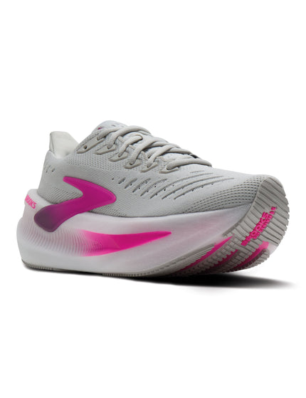 Brooks Glycerin Max 2 - Oyster/Argyle/Cyber Pinkimages2- The Sports Edit