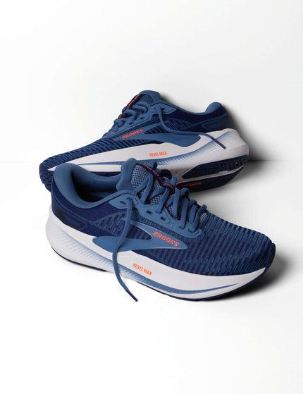 Brooks Revel Max - Beacon Blue/Moonlight/Orangeimages7- The Sports Edit