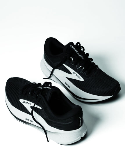 Brooks Revel Max - Black/Grey/Whiteimages7- The Sports Edit