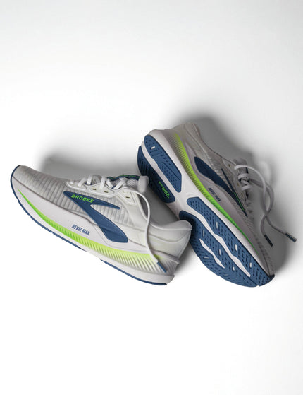 Brooks Revel Max - White/Moonlight/Green Geckoimages7- The Sports Edit