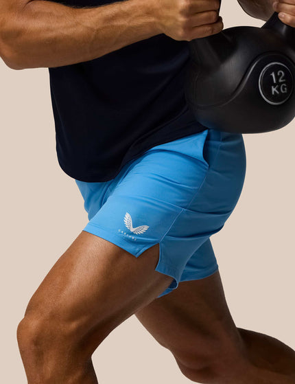 Castore 7” Branded Elastic Shorts - Cool Blueimage3- The Sports Edit