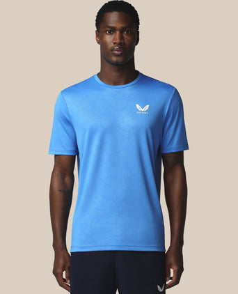 Adapt All-Over Print Short Sleeve T-Shirt - Blue