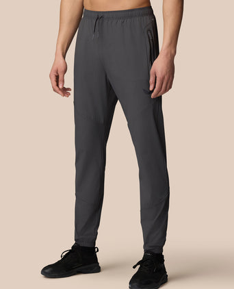Classic Set - Woven Jogger - Gunmetal/Black