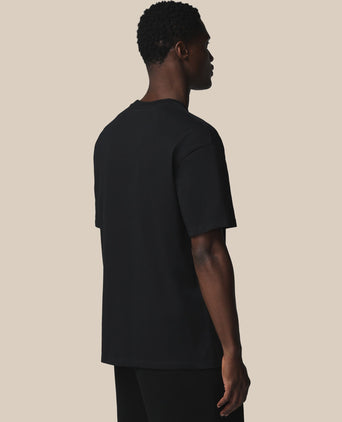 Adapt Cotton Short Sleeve Loose Fit T-Shirt - Black