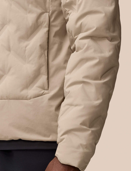 Castore Lightweight Wadded Zip Jacket - Mushroom/Blackimages5- The Sports Edit