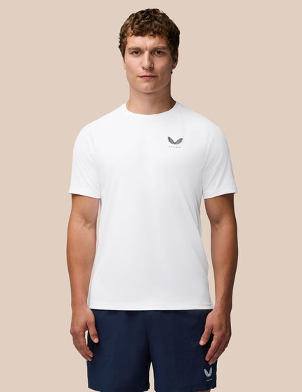 Castore T-Shirt - White/Midnight Navyimages1- The Sports Edit