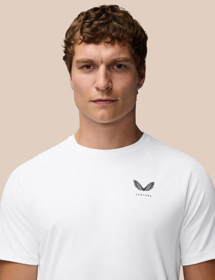 Castore T-Shirt - White/Midnight Navyimages4- The Sports Edit