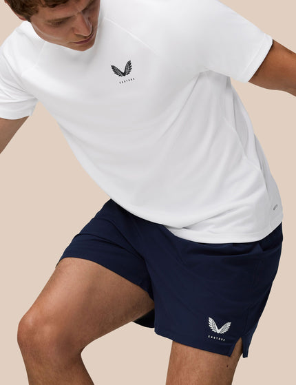Castore T-Shirt - White/Midnight Navyimages7- The Sports Edit