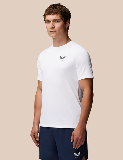 Castore T-Shirt - White/Midnight Navyimages3- The Sports Edit
