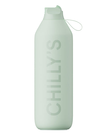 Chilly's Series 2 Flip Water Bottle 1000ml - Lichenimage1- The Sports Edit