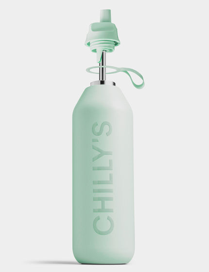 Chilly's Series 2 Flip Water Bottle 1000ml - Lichenimage2- The Sports Edit