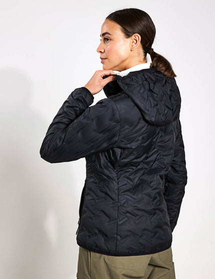 Columbia Delta Ridge II Down Hooded Jacket - Blackimage2- The Sports Edit