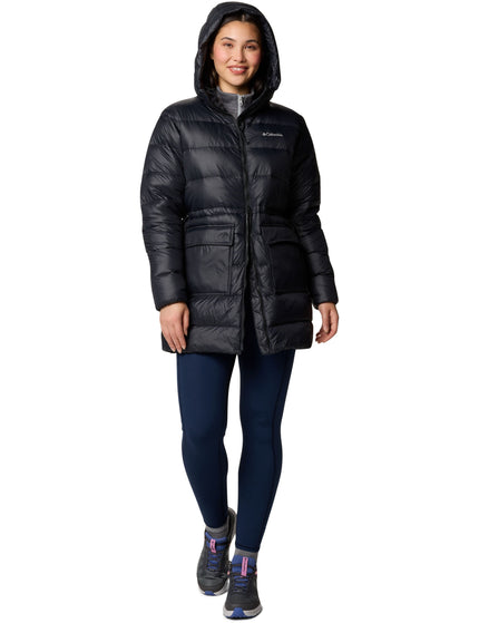 Columbia Harmony Falls Hooded Mid Down Jacket - Blackimage7- The Sports Edit