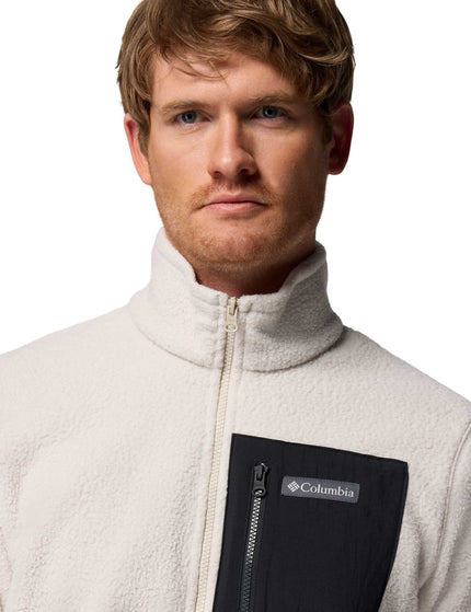 Columbia Jasper Ridge Pebbled 1/2 Zip Fleece - Dark Stone/Blackimages3- The Sports Edit