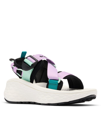 Konos Elevate Strap Sandal - Black/Sea Ice