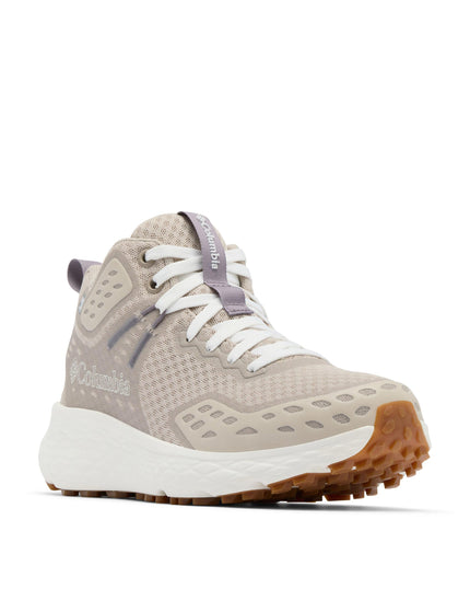Columbia Konos TRS OutDry Mid Hiking Shoe - Soft Taupe/Granite Purpleimages2- The Sports Edit