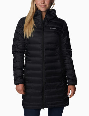 Lake 22 II Down Long Hooded Jacket - Black