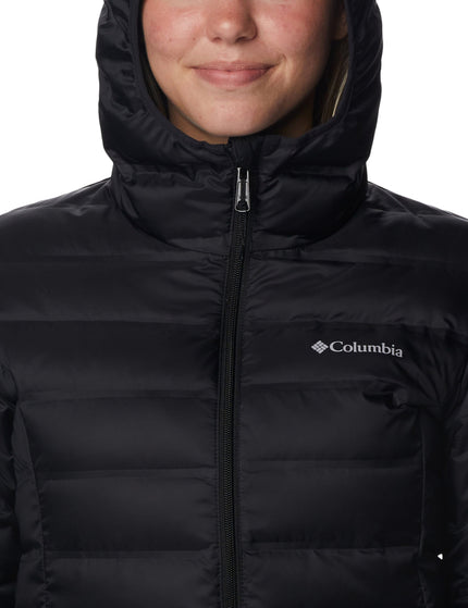 Columbia Lake 22 II Down Long Hooded Jacket - Blackimage3- The Sports Edit