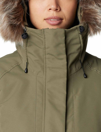 Columbia Little Si II Waterproof Parka - Stone Greenimage3- The Sports Edit