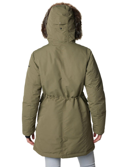 Columbia Little Si II Waterproof Parka - Stone Greenimage7- The Sports Edit