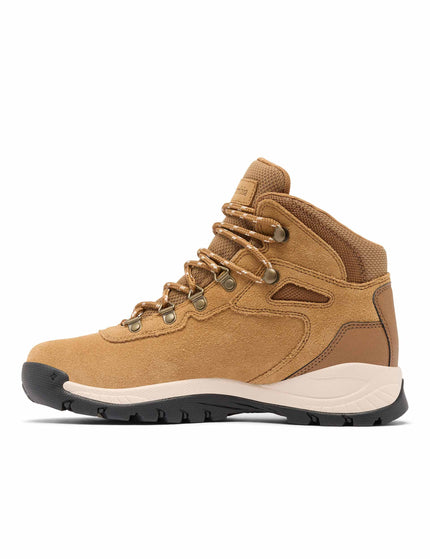 Columbia Newton Ridge Plus Waterproof Amped Hiking Boot - Elk/Dark Stoneimage4- The Sports Edit