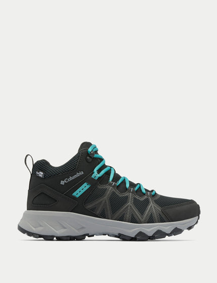 Columbia Peakfreak II Mid Outdry Hiking Shoe - Black/Tealimage1- The Sports Edit