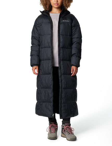 Columbia Pike Lake III Long Puffer Jacket - Blackimage4- The Sports Edit