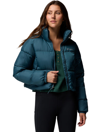 Columbia Puffect II Cropped Puffer Jacket - Everblueimage5- The Sports Edit