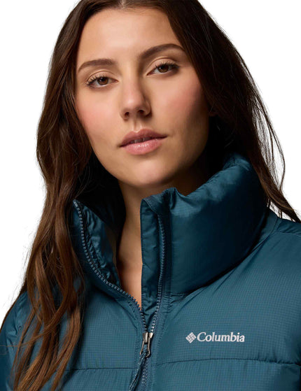 Columbia Puffect II Cropped Puffer Jacket - Everblueimage4- The Sports Edit